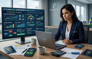 Diferença entre crédito no Brasil e nos EUA