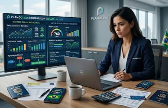 Diferença entre crédito no Brasil e nos EUA